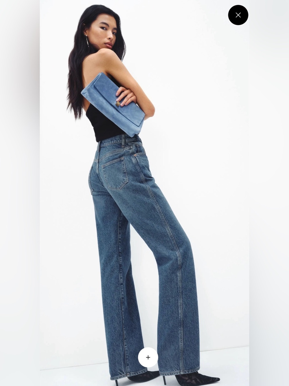 Reformation Val 90s Mid Rise Straight -Leg Women’s Jeans - PELICAN Sz 33 NEW NWT